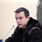 Daniel Noboa lideró la reunión del COE Nacional.