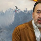 Pabel Muñoz, alcalde de Quito, prevé que en pocas horas culminen los incendios en la capital.