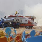 Los bomberos lograron controlar la emergencia pasado el medio día del 26 de septiembre.