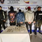 Los tres detenidos en el norte de Quito tienen antecedentes penales.