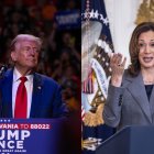 Candidatos. Donald Trump y Kamala Harris, están enfrascados en ganar votos de cara al 5 de noviembre.