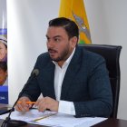 Andrés Fantoni asumió la Presidencia del CPCCS en abril de 2024, luego de que la mayoría del Pleno removiera a Nicole Bonifaz.