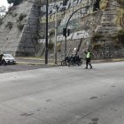 En el sector del Sena, sur de la ciudad, los agentes de tránsito se encuentran gestionando el tránsito