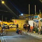 Panorama. Los Agentes de la Policía recogieron indicios en el sitio para dar con el responsable del asesinato.