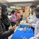 En el lanzamiento de Wawakuna estuvieron las autoridades de Santa Rosa y del plantel educativo quienes organizan el programa.