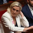 Líder de extrema derecha en Francia, Marine Le Pen.