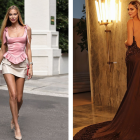 Taylor Mega (izquierda) hace revelaciones de una supuesta relación con el exesposo de Chiara Ferragni (derecha)