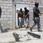 Operativo de la Policía y Fuerzas Armadas en Durán.