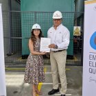 Ejecutiva de Arca Continental y funcionario de la EEQ.