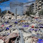 Destrucción. Edificios de Beirut, Líbano, han quedado destruidos por los varios bombardeos que han recibido durante el conflicto con Israel.