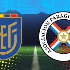 Ecuador frente a Paraguay en el estadio Rodrigo Paz.