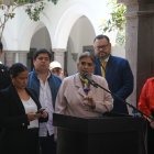 La ministra Mónica Palencia habló este 3 de octubre sobre el juicio político en su contra.