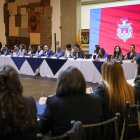 El Acuerdo fue suscrito por Pabel Muñoz, concejales, representantes del sector empresarial, académico, barrios.