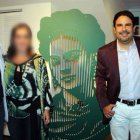 Protagonistas. Roberto Cortés (derecha) y su antiguo socio Ernesto Weisson P., en una galería en 2012.