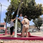 Unión.  Moradores de Sauces 1, junto con la líder barrial, visten los árboles y postes con cintas de la bandera de Guayaquil. Esta actividad la hacen el primer fin de semana de octubre.

AG-EXPRESO
AG-EXTERNOS