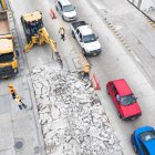 El Cabildo cambió la carpeta asfáltica de estas dos vías.