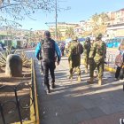 Los militares realizaron controles antidelincuenciales en La Marín, en el sector de la parada de buses hacia el valle de Los Chillos.