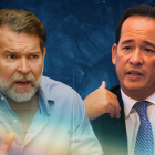 Los candidatos Francesco Tabacchi, de CREO; y Henry Cucalón, por Construye, piden jugar limpio en las elecciones 2025.