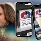 Los logros de Kamala Harris, el libro cuyas páginas están en blanco.