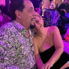 Marián Sabaté con su amor de paso.