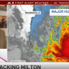 Momento en el que el experto se quiebra debido a las consecuencias del devastador ciclóN