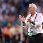 Jorge Fossati entrenador de la selección de Perú.