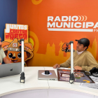 En uno de los espacios de Radio Municipal, de Quito.