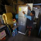 Ángela Maleza fue una de las afectadas por el incendio en el barrio Bolaños.