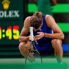 Zverev, actual # 3 del mundo, no pudo ante un Goffin por demás superior.