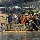 El recorrido durante el festival es de dos horas de navegación con su inicio en el sector La Palizada.