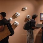 Las obras de los artistas Sofía Ullauri, Marcela Roldán, Natalia Espinosa y Daniel Espinosa son parte de la exposición.