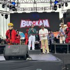 La inauguración del Budokan se formalizó con el corte de cinta a cargo de la vicealcaldesa de Guayaquil, Blanca López.
