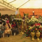 Despedida. Los amigos más cercanos mantuvieron durante varias horas en el velorio del ícono de Chimborazo.