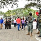 Evento. La Feria Ganadera estuvo resguardada por militares y la Policía Nacional.