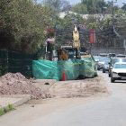 Molestia. Obras sin socialización ni planificación generan molestias y caos vehicular en horas pico en Cumbayá.