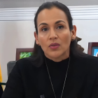 La ministra de Ambiente y Energía, Inés Manzano.