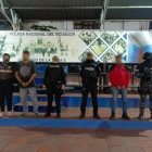 La Policía Nacional informó que la droga incautada tenía como destino Rusia.