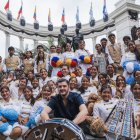 El alcalde durante una actividad.