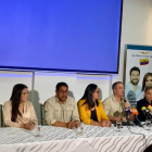 Guillermo Celi y candidatos de SUMA, en rueda de prensa, pidieron que prime la democracia y cuestionaron a un juez del TCE.