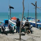 Caso. Embarcaciones revisadas por las fuerzas del orden en Manabí.