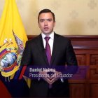 El presidente Daniel Noboa alertó de trabajos contra acciones delictivas como el narcotráfico.