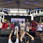 La vicealcaldesa Blanca López y la reina de Guayaquil, Jenniffer Tutivén, estuvieron presentes en la inauguración del Budokan.