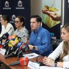 José Antonio Camposano, presidente de la CNA, se refirió al tema de la crisis energética, en rueda de prensa.