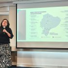 El gremio se defiende y expone que las tarifas del sector son parte de un pliego aprbado para el sector industrial. En la foto María Eulalia Silva, presidenta de la Cámara de Minería de Ecuador.