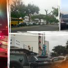 Los apagones dejan los semáforos innoperativos, y las calles quedan congestionadas.