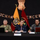 Caso. Las autoridades expusieron una disminución de delitos en todo el país pese a las masacres ocurridas en Durán