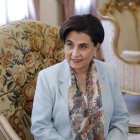 La canciller presentó su denuncia contra la vicepresidenta ante el Tribunal Contencioso Electoral.