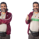 Diego Spotorno en su papel de Pepe Pancho en la novela Los García.