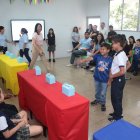 Educación. Los menores se divirtieron mientras aprendían culturas.