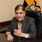 Mónica Palencia es abogada y docente universitaria. Compartió momentáneamente funciones como ministra de Gobierno del presidente Daniel Noboa.